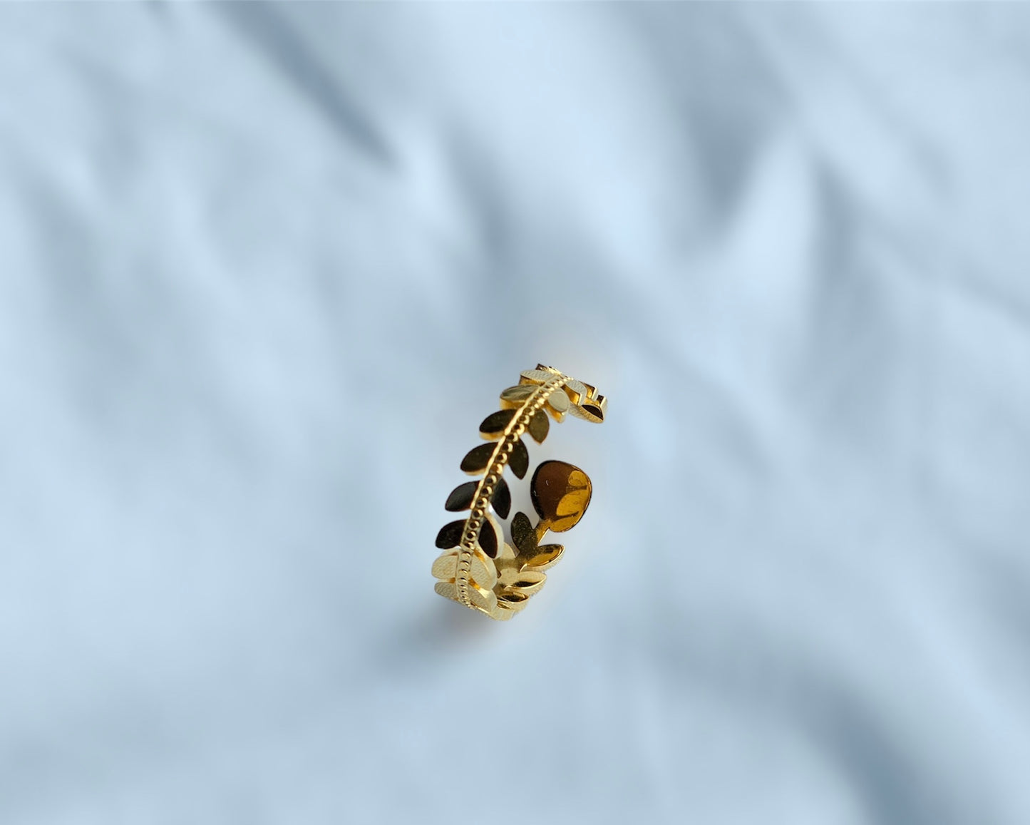 "Palm Leaf" Open Ring