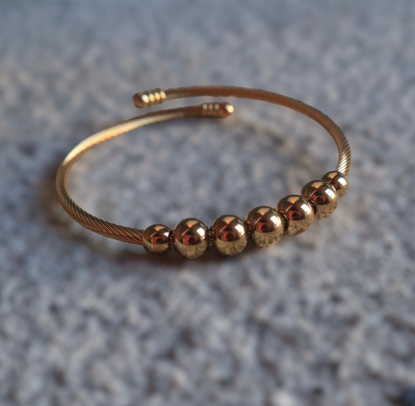 "Beads" Gold Bracelet